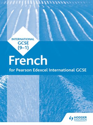 cover image of Pearson Edexcel International GCSE French Vocabulary Workbook